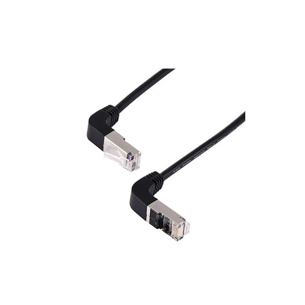 90°Up To Down Angle RJ45 Male To Male Cable