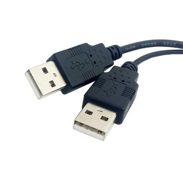 USB 2.0 A Female To 2 Dual USB A Male Splitter Cable