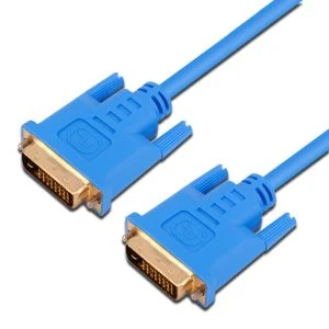 144HZ DVI - D 24 + 1 کابل مانیتور پیوند دوگانه