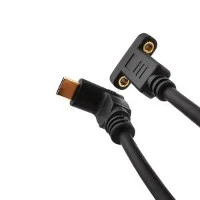 کابل کوهنوردی زنانه 90 درجه USB-C نر تا USB3.1